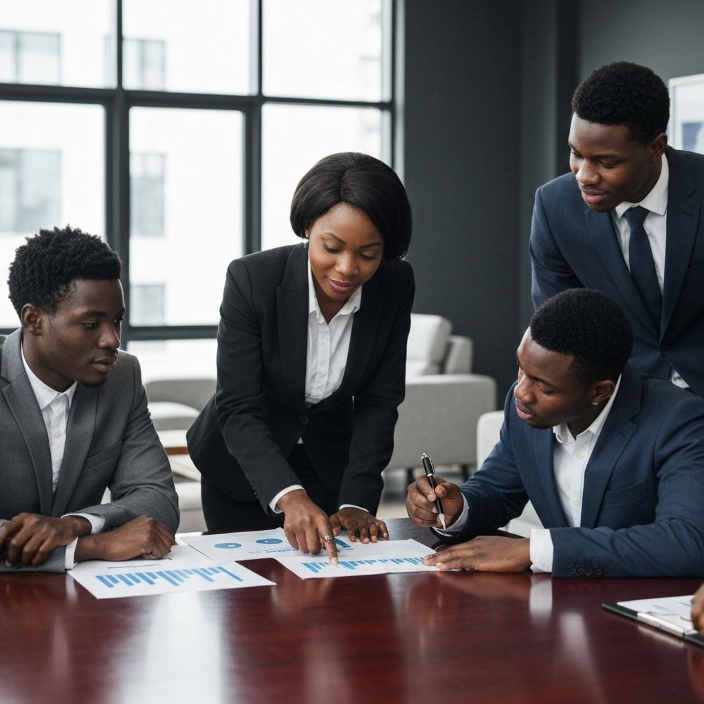 Nigerian professionals in office